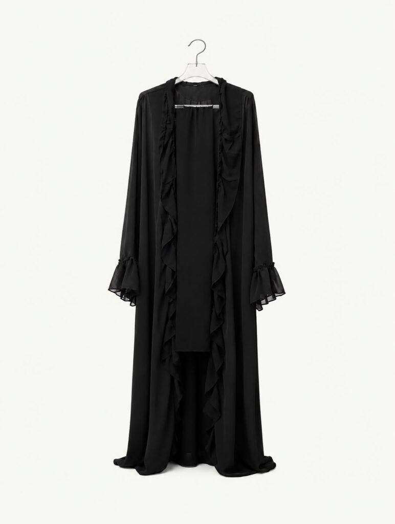 ABAYA - CREPE Black